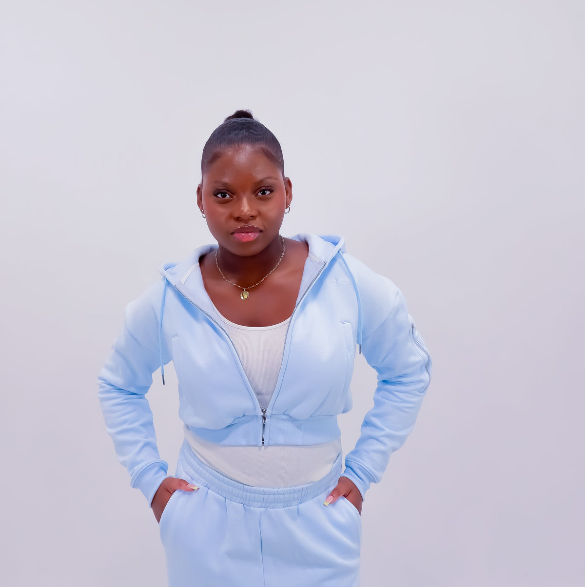 SANTORINI SKY HOODIE
