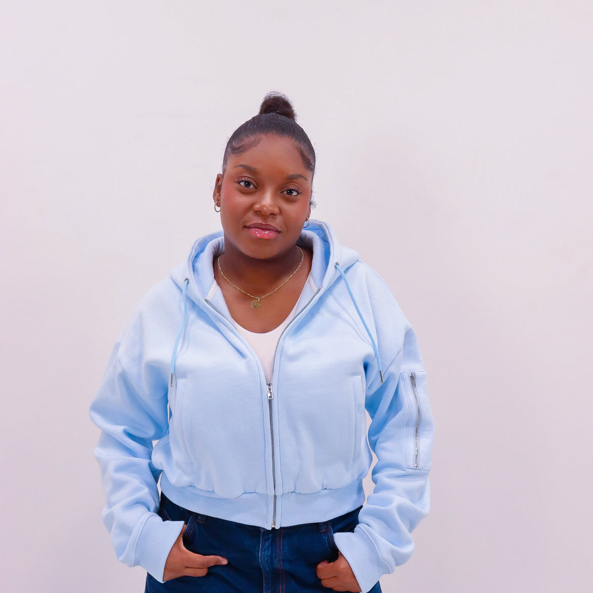 SANTORINI SKY HOODIE