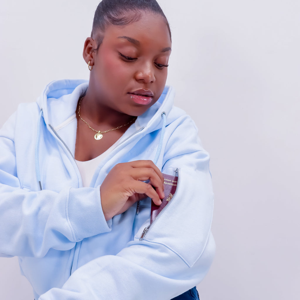 SANTORINI SKY HOODIE